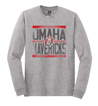Omaha O Logo Mavericks LS Shirt