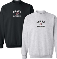 Omaha O Logo Mavericks (Little) Crew