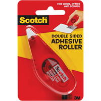 Scotch Double Sided Adhesive Roller - Clear .25inx26ft 1Pk BP
