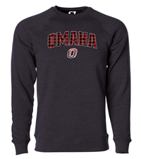 Omaha (In Plaid) O Logo Crew