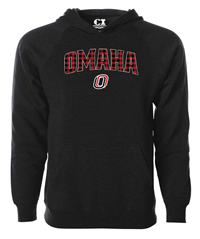 Omaha (In Plaid) O Logo Hoodie