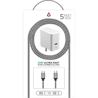 Charger Wall And Cable Usb-C To Usb-C