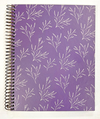 Fashion Notebook Lilac