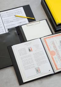 MUSIC PORTFOLIO WITH STRAP