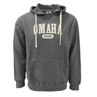 HERITAGE OMAHA MAVERICKS GRAY HOODIE