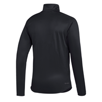 ADIDAS 1/4 ZIP SIDELINE KNIT BULL LOGO PULLOVER JACKETS
