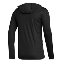 ADIDAS LONG SLEEVE W/ HOOD BULL LOGO T-SHIRT