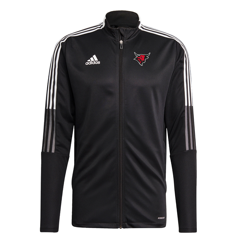 Adidas Track Full Zip Bull Logo Jacket | The Maverick Store