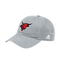 Adidas Ice Gray Adj Bull Logo Hat