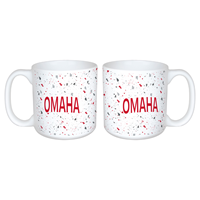 Confetti Omaha 20 Oz Coffee Mug