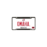Omaha Mavericks License Plate Magnet