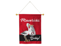 13" X 18" Garden Mavericks O Logo Baby Flag