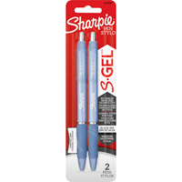 Sharpie S-Gel Pen - Black .7mm 2Pk BP Blue Barrel