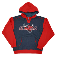 Vintage Bull Logo Omaha Hockey Sweatshirts