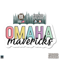 Omaha Mavericks Sticker