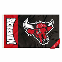 Vintage Bull Logo 3'X5' Flag