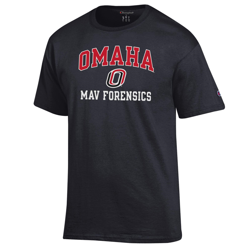 Champion Omaha O Logo Mav Forensics T-Shirt (SKU 1154577451)