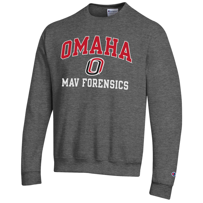 Champion Omaha O Logo Mav Forensics Crew Sweatshirt (SKU 1154585957)