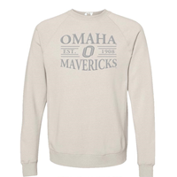 Omaha Est. 1908 O Logo Mavericks Crew Sweatshirt