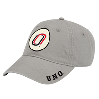 Colosseum Cap Adjustable Gray O Logo UNO (On Bill) Buckle Closure