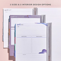 Erin Condren August 2024 – July 2025 Colorful Checkered 7x9 Planner
