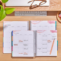 Erin Condren August 2024 – July 2025 Colorful Checkered 7x9 Planner