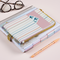 Erin Condren Watercolor Stripes Ultimate Planny Pack