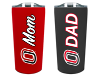 Tumbler Gift Set 18 Oz  Red Mom | Black Dad