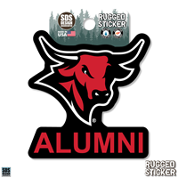 Bull Logo Alumni Sticker