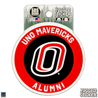 UNO Mavericks Alumni Circling O Logo Sticker