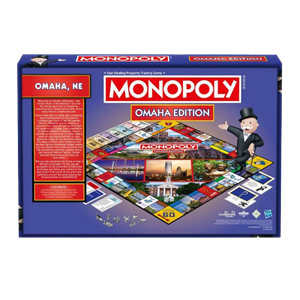 OMAHA MONOPOLY BOARD GAME