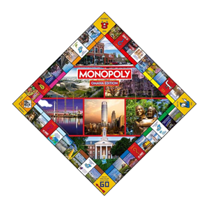 OMAHA MONOPOLY BOARD GAME