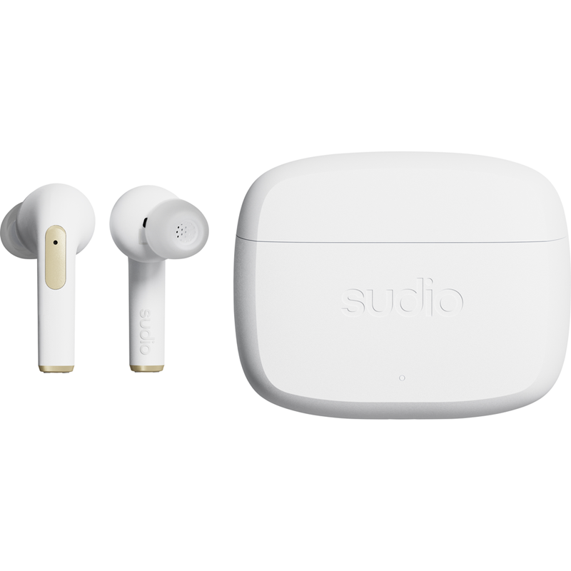 Sudio N2 Pro True Wireless Earbuds - White | The Maverick Store Sudio N2 Pro True Wireless Earbuds - White | The Maverick Store