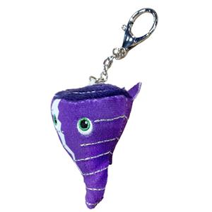 TORNADO PLUSH KEY CHAIN