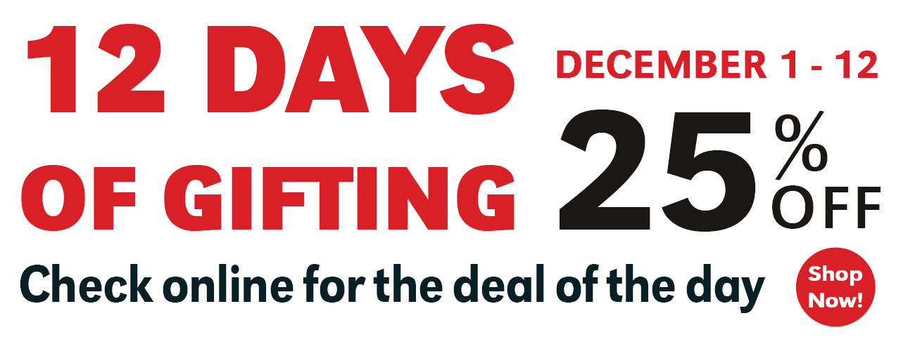 12 Days of Gifting December 1-12