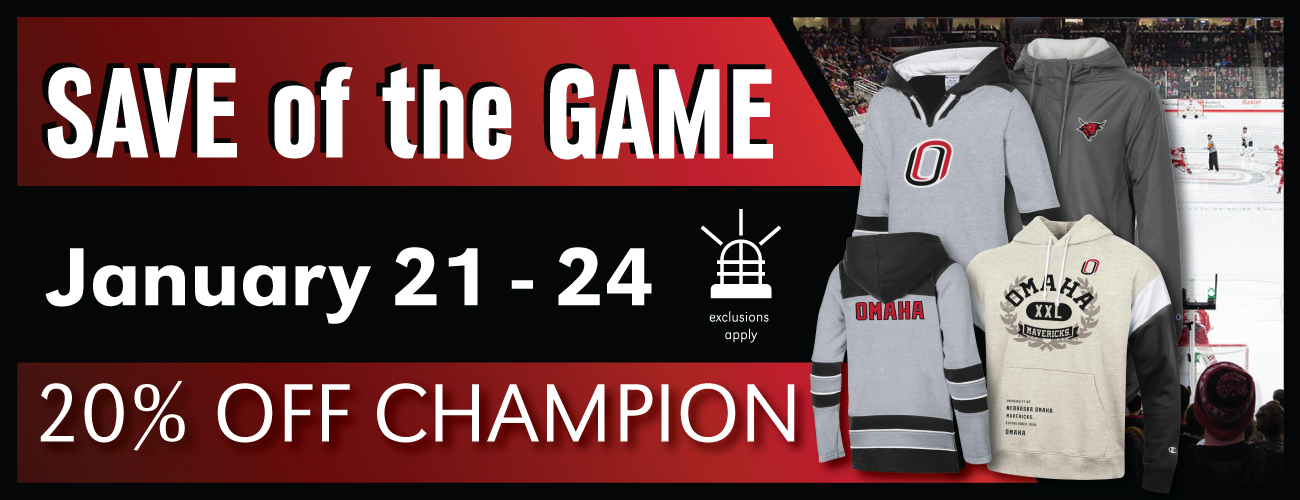 20% OFF Champion Apparel January 21-24